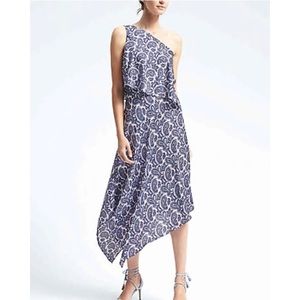 NWOT Banana Republic one shoulder dress